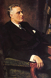 Portrait of Franklin Roosevelt