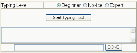 typing game