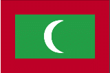 Country of Maldives Flag