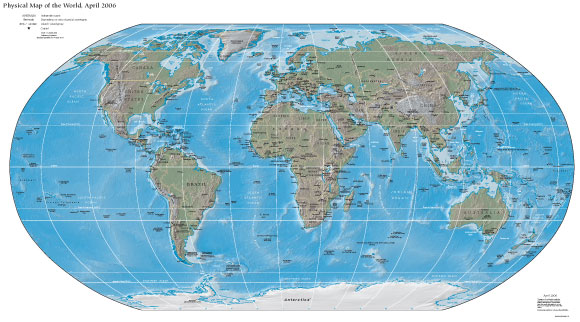 world map with countries. world map