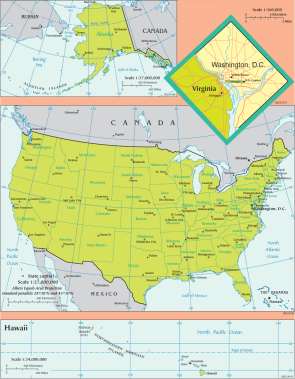 Map of the United States