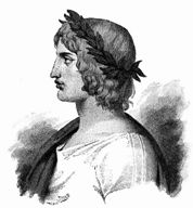 Side portrait of Virgil