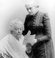 Elizabeth Cady Stanton and Susan B. Anthony