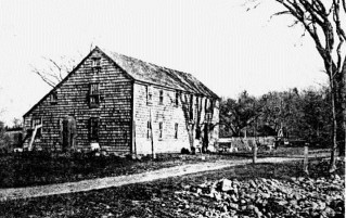 Colonial era farmhouse