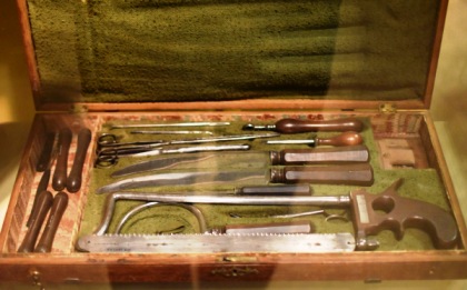 Medical kit during the American Revolution