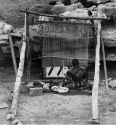 Navajo weaver