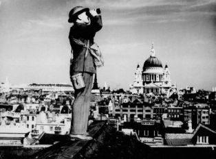 Battle of Britain lookout soldier