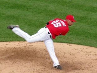 Pitcher in baseball