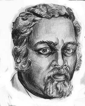 Drawing of Robert Smalls