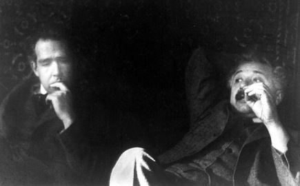 Photo of Einstein and Bohr