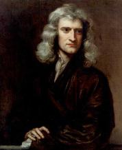 Portrait of Isaac Newton