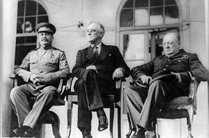 Stalin, FDR, and Churchill