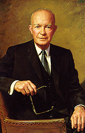 Portrait of Dwight D. Eisenhower - 34th President