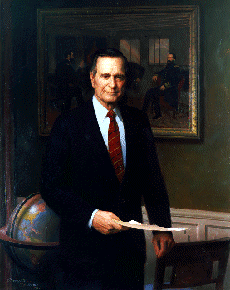 Portrait of President George Bush