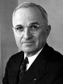Portrait of President Harry Truman