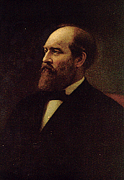 Portrait of James Garfield - 20th US President