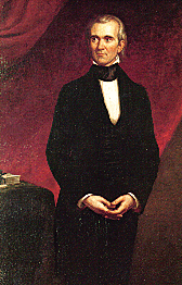 Portrait of James K. Polk