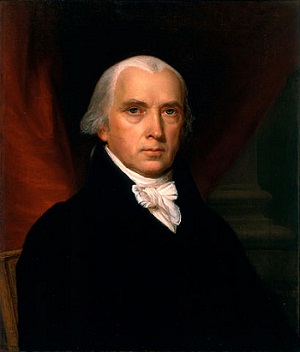 Portrait of President James Madison