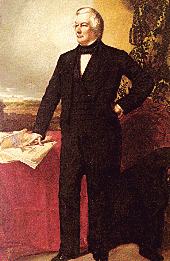 Portrait of Millard Fillmore standing