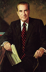 Portrait of Richard Nixon - 37th US President