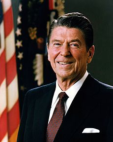 Portrait of Ronald Reagan