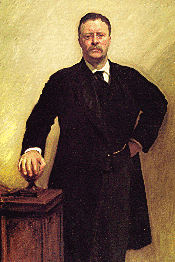 Portrait of Teddy Roosevelt - 26th US President