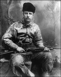 Theodore Roosevelt as a Hunter