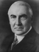 President Warren G. Harding