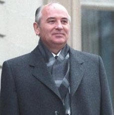 Portrait of Mikhail Gorbachev