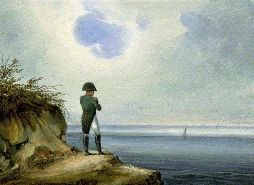 Napoleon looking out to sea