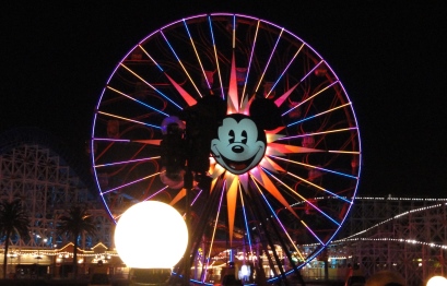 Disneyland in California giant Ferris Wheel
