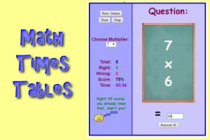 Math Times Tables