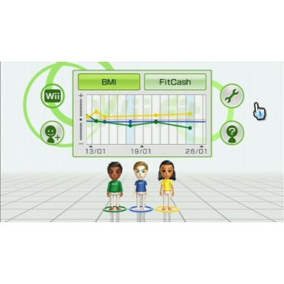 Track your fitness with Wii Fit