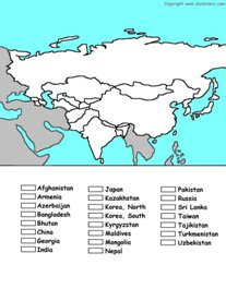 Geography For Kids Asian Countries And The Continent Of Asia