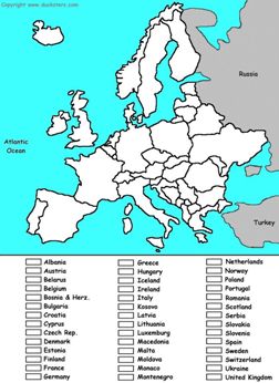 Geography For Kids European Countries Flags Maps Industries