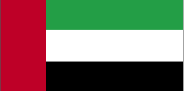 Country of United Arab Emirates Flag