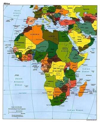 Geography For Kids African Countries And The Continent Of Africa