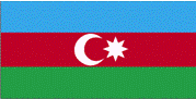 Country of Azerbaijan Flag