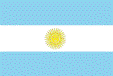 Country of Argentina Flag