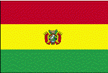 Country of Bolivia Flag