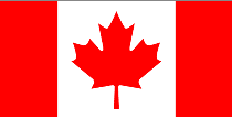 Country of Canada Flag
