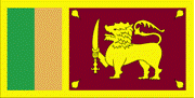 Country of Sri Lanka Flag