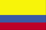 Country of Colombia Flag