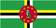 Country of Dominica Flag
