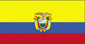 Country of Ecuador Flag