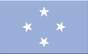 Country of Micronesia, Federated States of Flag