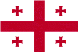 Country of Georgia Flag