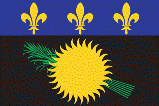 Country of Guadeloupe Flag