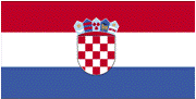 Country of Croatia Flag