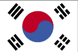 Country of Korea, South Flag